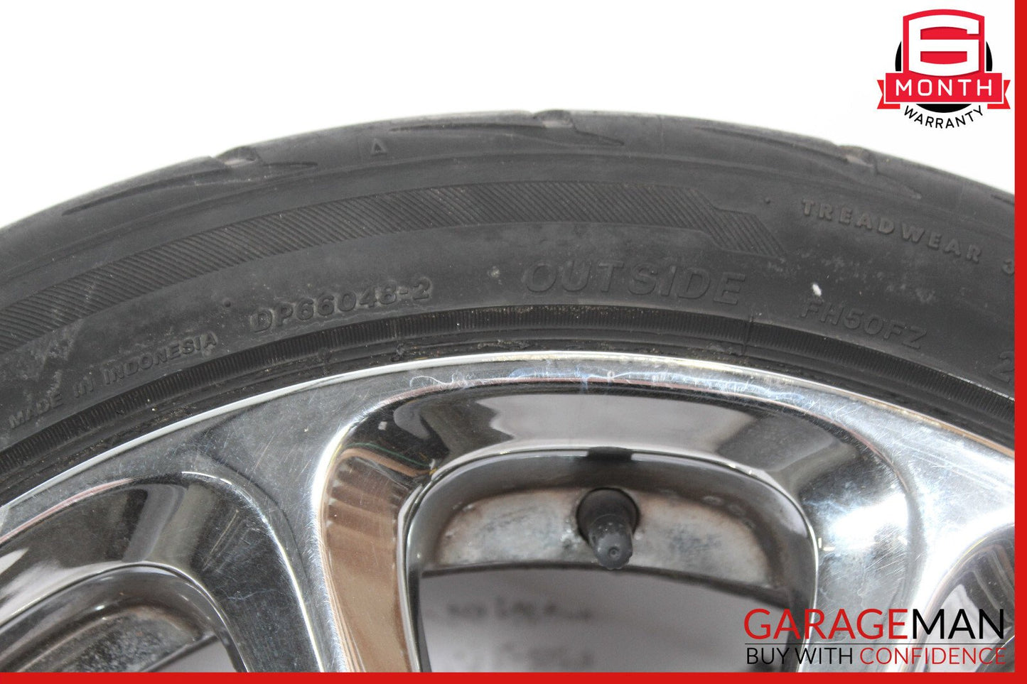 08-10 Maserati Quattroporte Front Wheel Tire Rim 19" OEM