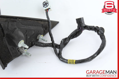 14-17 Maserati Ghibli Front Left Driver Side Mirror Door Rear View Black OEM