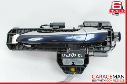 12-14 Mercedes W204 C250 Keyless Go Rear Left Exterior Door Handle w/ Actuator