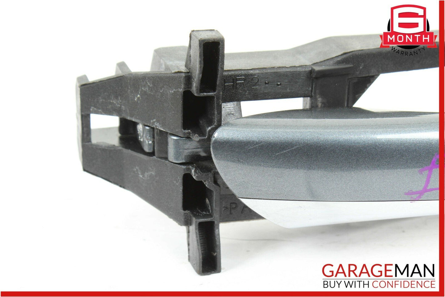 03-09 Mercedes W211 E350 Rear Right Passenger Exterior Door Handle Flintgray