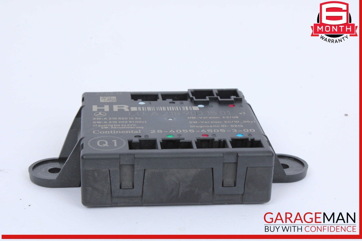 08-18 Mercedes X204 GLK250 GLK350 Rear Right Side Door Control Module OEM