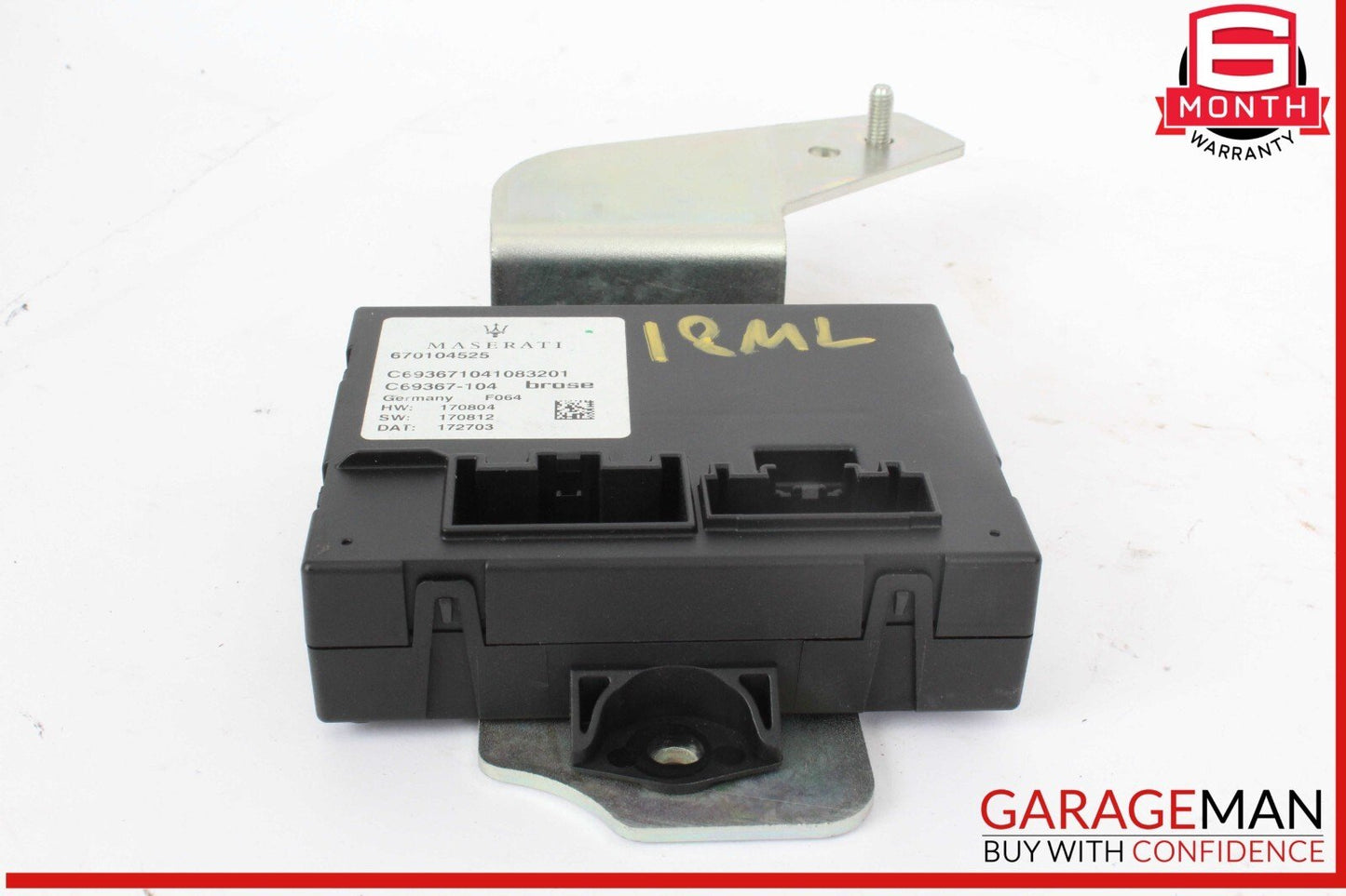 17-20 Maserati Levante M161 Trunk Lid Liftgate Tail Gate Control Module OEM