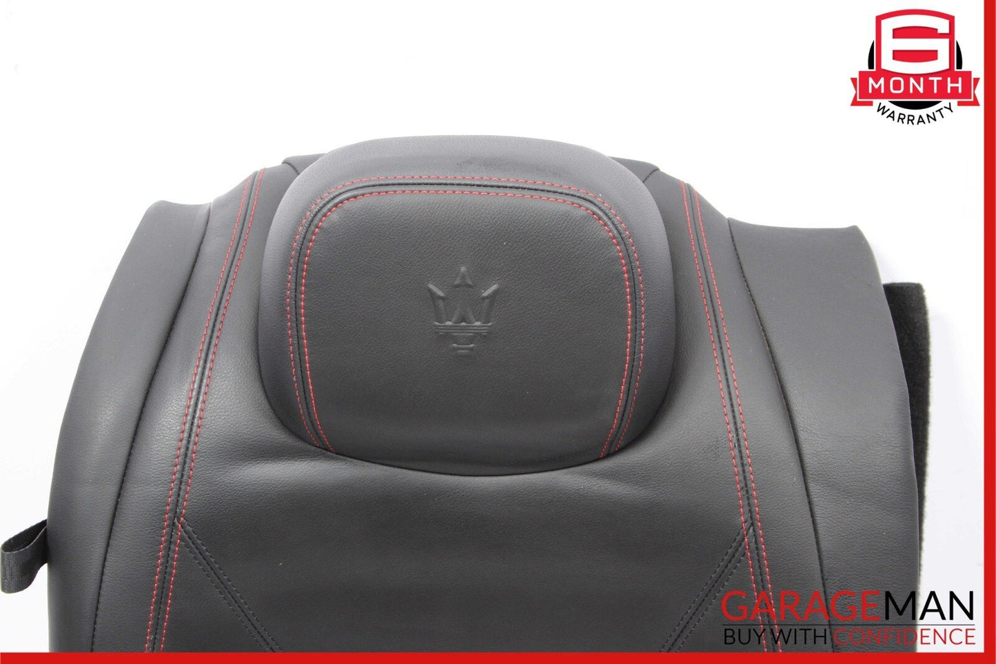 14-17 Maserati Ghibli Rear Right Passenger Top Upper Seat Cushion Black