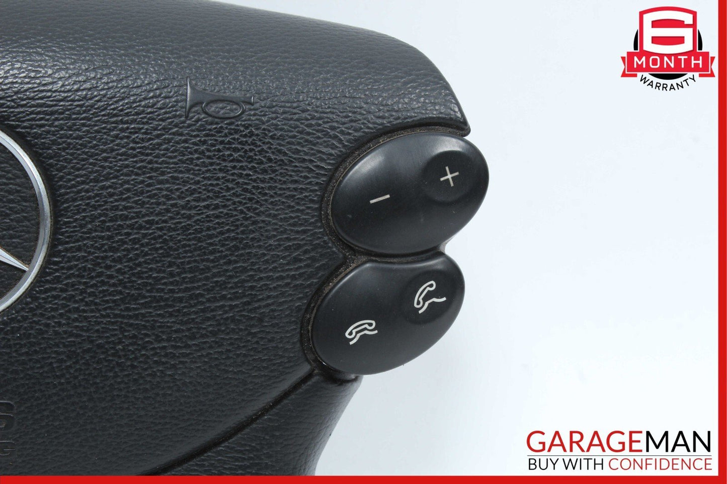 03-12 Mercedes SL500 CLK500 E350 Steering Wheel Airbag Air Bag Black