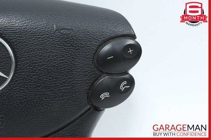 03-12 Mercedes SL500 CLK500 E350 Steering Wheel Airbag Air Bag Black