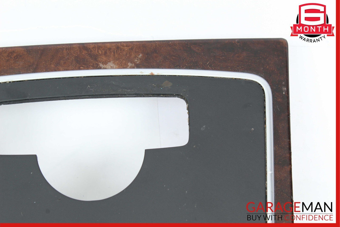 10-13 Mercedes W212 E350 E400 E550 Center Console Switch Trim Cover Bezel Wood