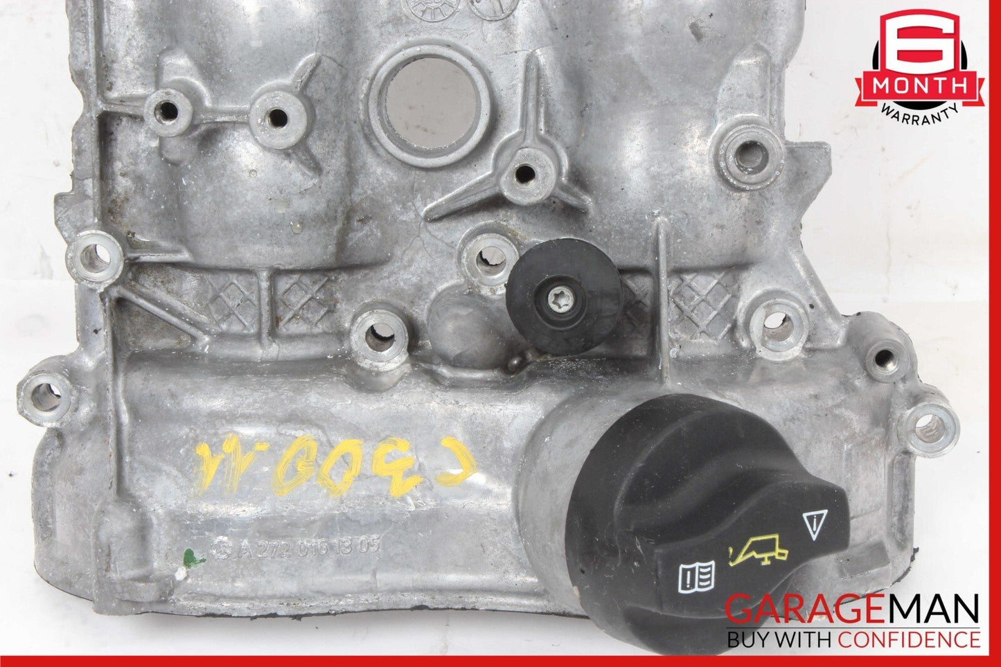 06-15 Mercedes W204 C300 CLK350 E350 Right Side Engine Cylinder Head Cover OEM