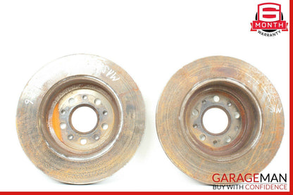 14-17 Maserati Ghibli Rear Left & Right Side Brake Rotor Disc Set of 2 Pc OEM