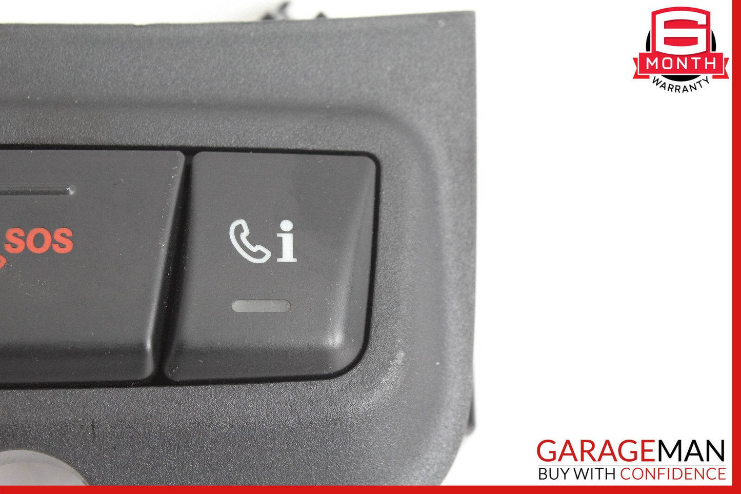 12-20 Mercedes R172 SLK250 C350 Overhead Emergency Panel Controller Switch Black