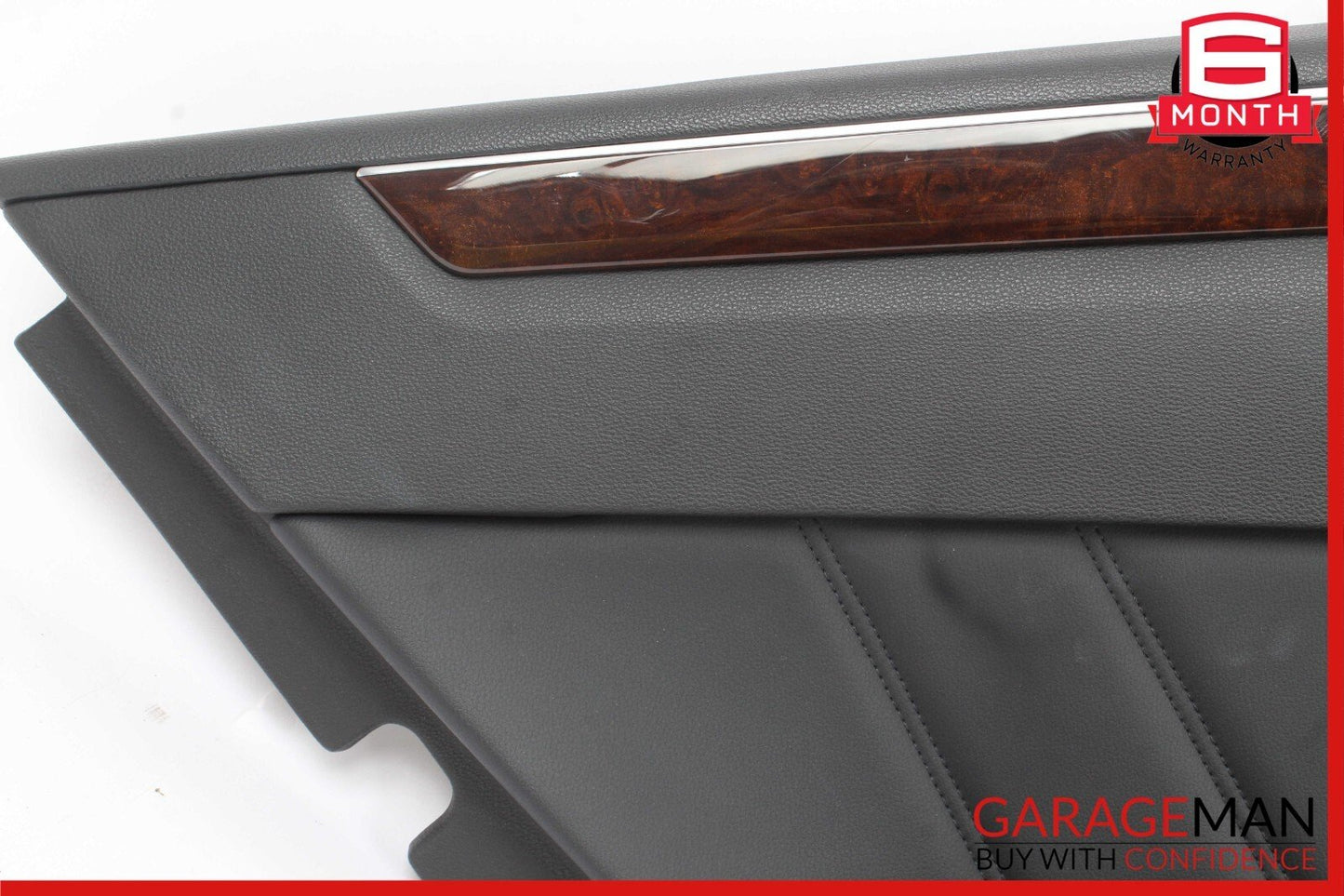 10-13 Mercedes W212 E350 E550 Rear Left Interior Door Panel Cover Black
