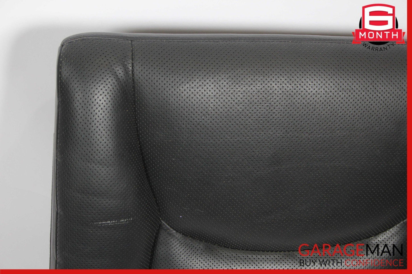 03-06 Mercedes W220 S600 Rear Right Side Lower Bottom Seat Cushion Cover Black