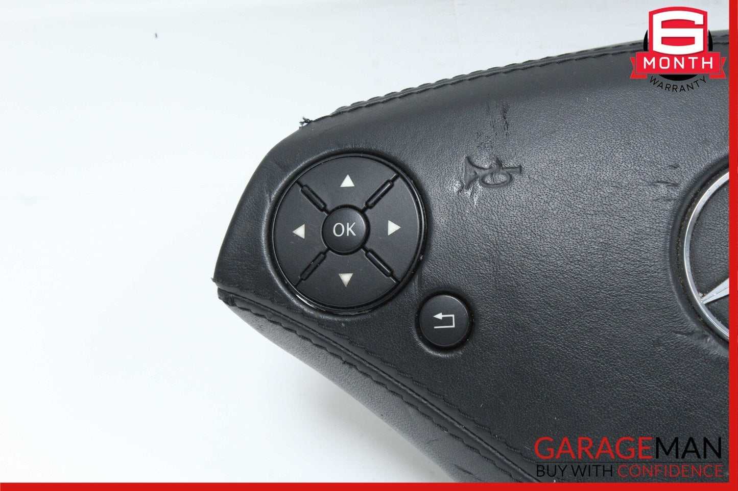 10-14 Mercedes W216 CL550 Steering Wheel Airbag Air Bag Black OEM