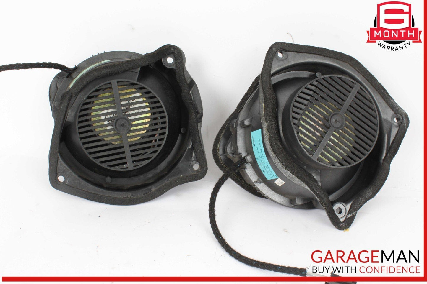 97-04 Mercedes R170 SLK230 Front Right & Left Side Door Sound Speaker Set OEM