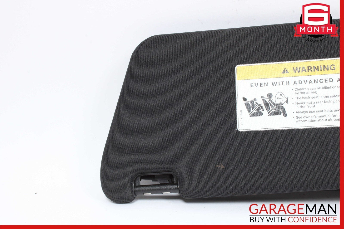 10-16 Mercedes W212 E350 E400 Front Right Passenger Side Sunvisor Sun Visor OEM