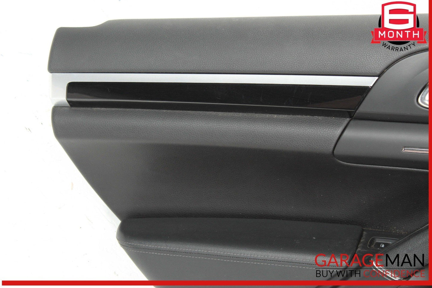 11-18 Porsche Cayenne 958 Rear Left Side Interior Door Panel Trim Assy OEM