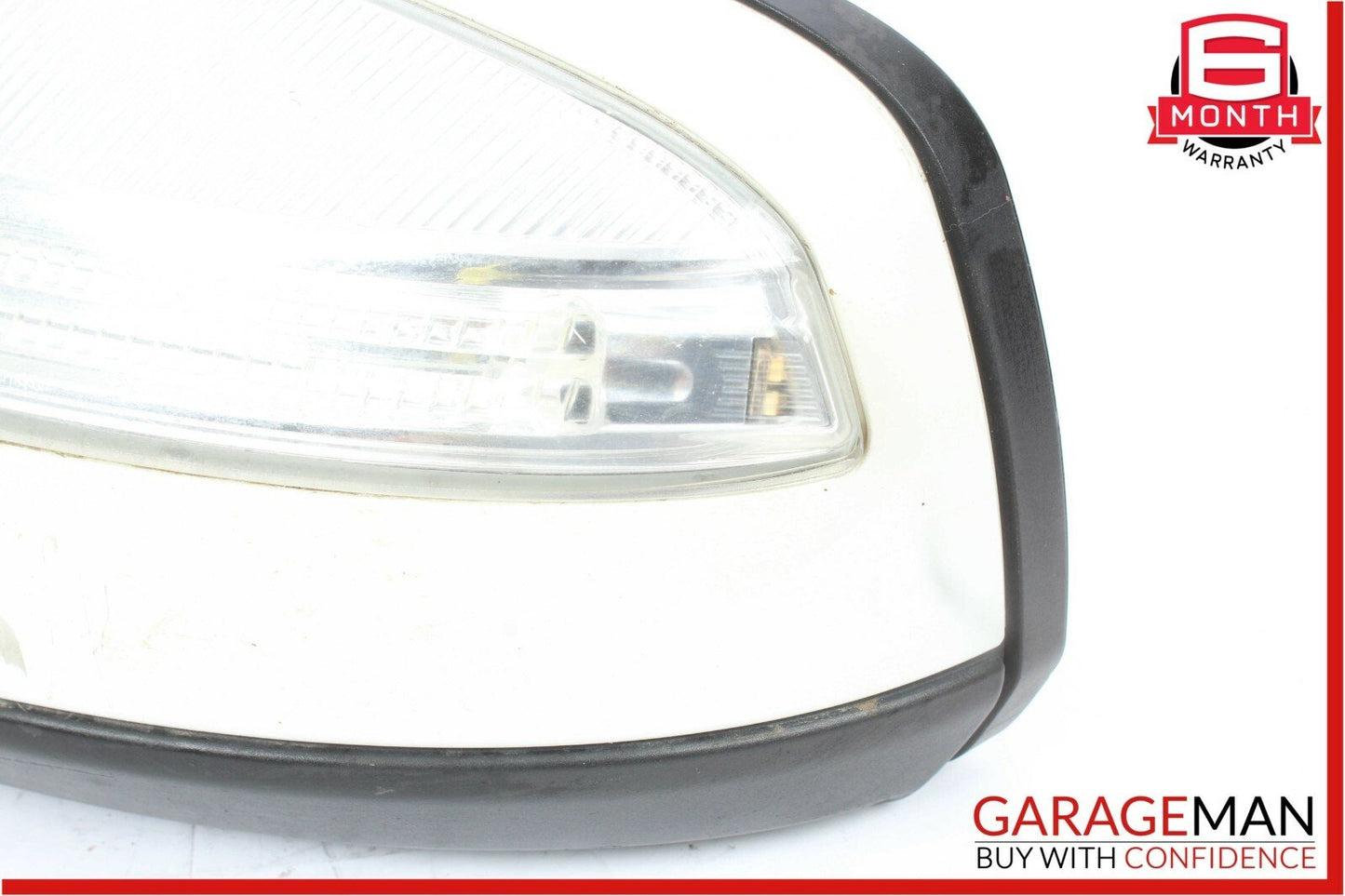 08-09 Mercedes W204 C300 C63 AMG Front Left Side Mirror Rear View Door White