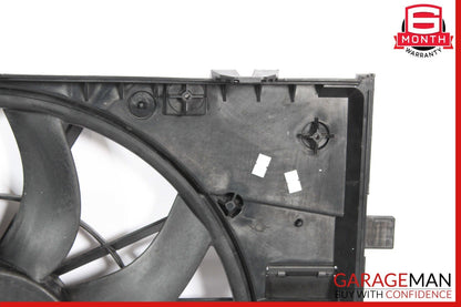 11-18 Porsche Cayenne 958 Engine Cooling Fan Motor Shroud Assembly OEM