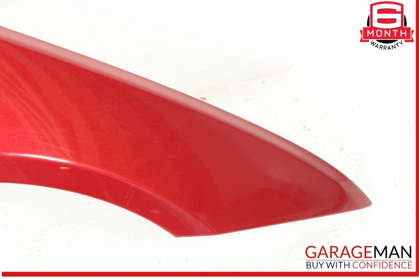16-23 Jaguar XF Front Right Passenger Side Fender Panel Assembly Red OEM
