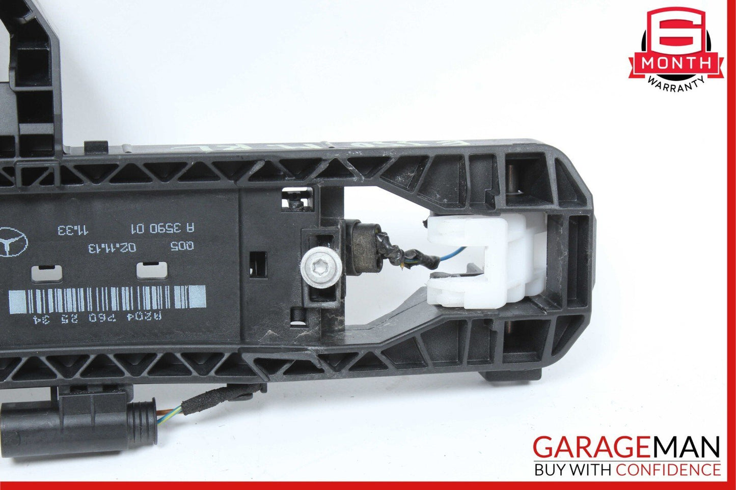 14-16 Mercedes W212 E350 E550 Rear Left Exterior Door Handle Bezel