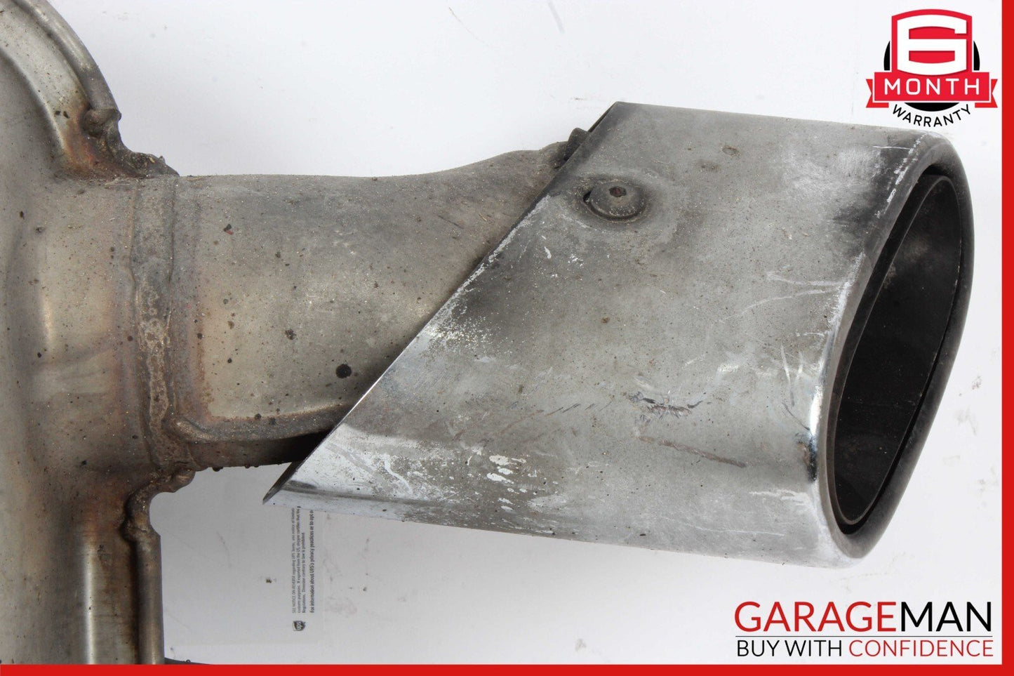 03-08 Mercedes R230 SL500 SL600 Rear Right Exhaust Mufflers Muffler Tip OEM