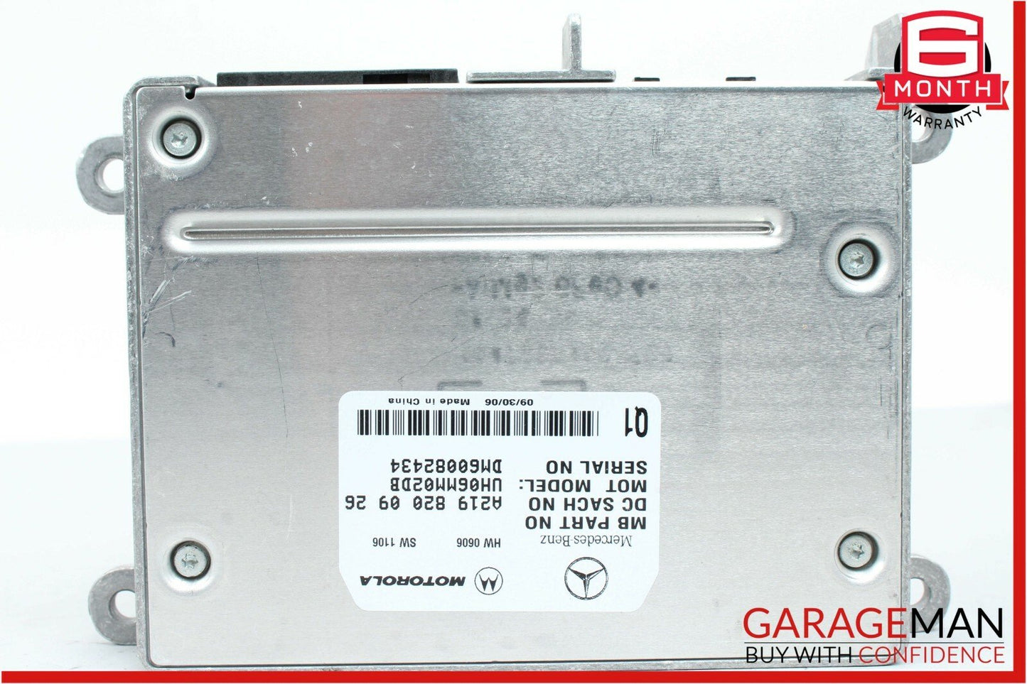 06-09 Mercedes W211 E63 SL65 AMG CLS350 Communication Control Module Unit OEM
