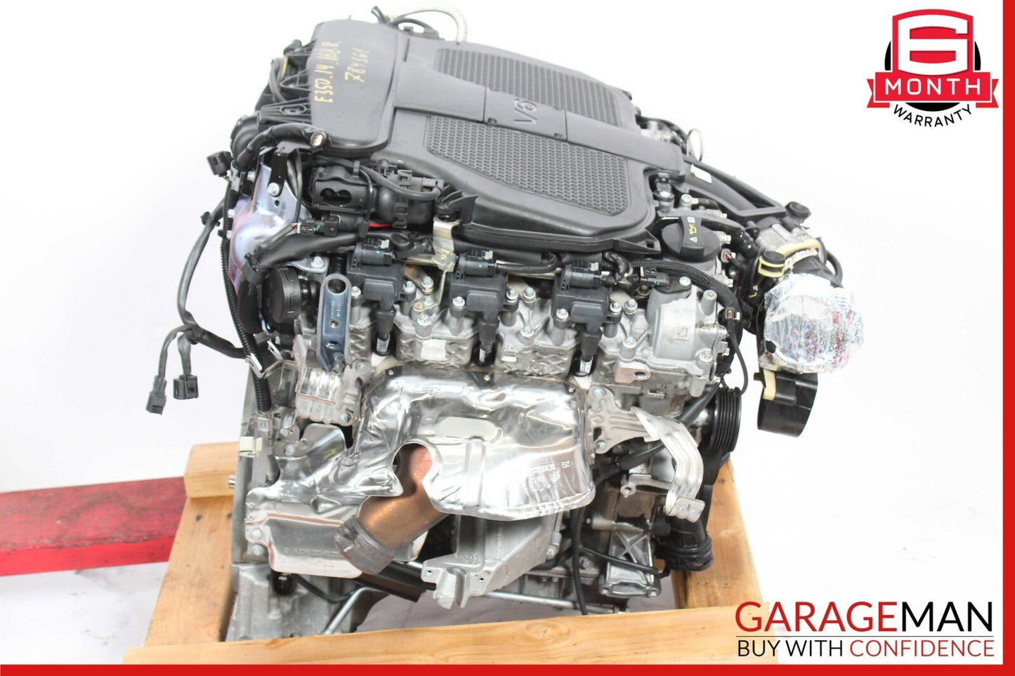 12-16 Mercedes W212 E350 CLS350 3.5L V6 RWD Engine Motor Block Assembly OEM