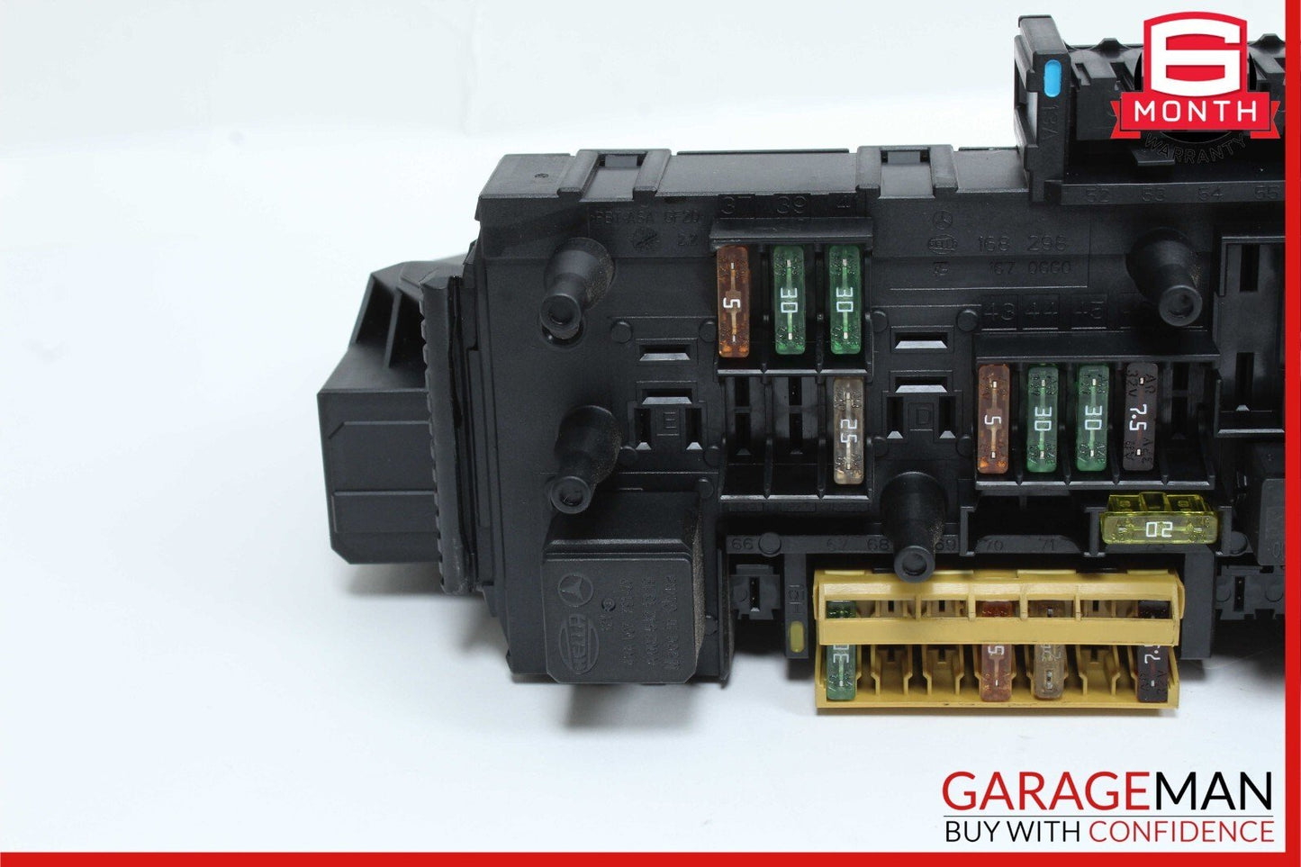 12-14 Mercedes W204 C250 C350 C63 AMG Rear SAM Module Relay Fuse Box Assembly