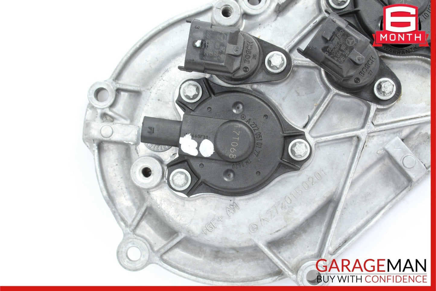 06-10 Mercedes C300 R350 S550 E350 Front Left Engine Timing Chain Cover Plate