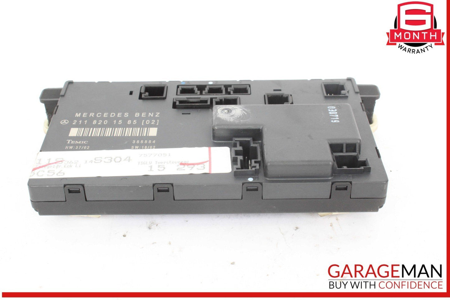 03-09 Mercedes W211 E320 Front Left Driver Side Door Control Module Unit OEM