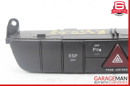 06-10 Mercedes W251 R350 R500 Center Dashboard Hazard ESP Control Switch OEM
