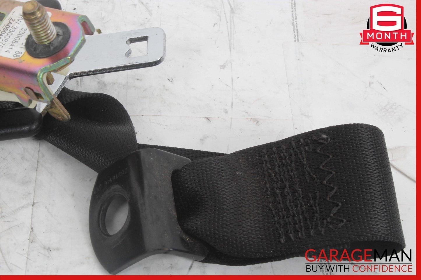 98-05 Mercedes W163 ML350 Rear Right Side Seat Belt Seatbelt Retractor Black OEM