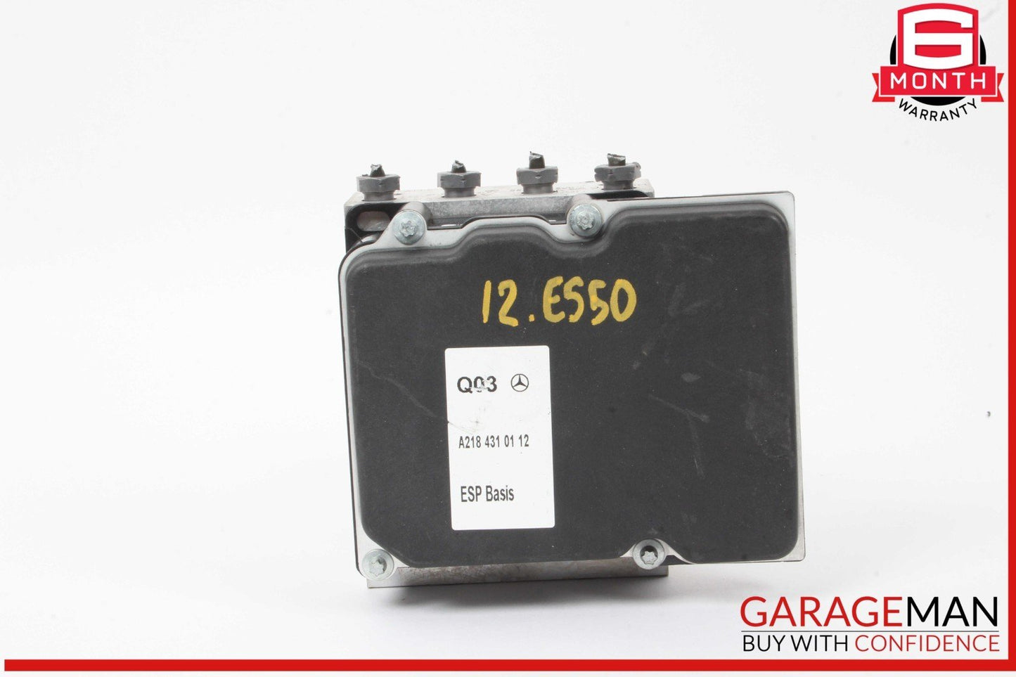 10-14 Mercedes W207 E550 CLS550 ABS Anti Lock Pump Brake Module 2124312012 OEM