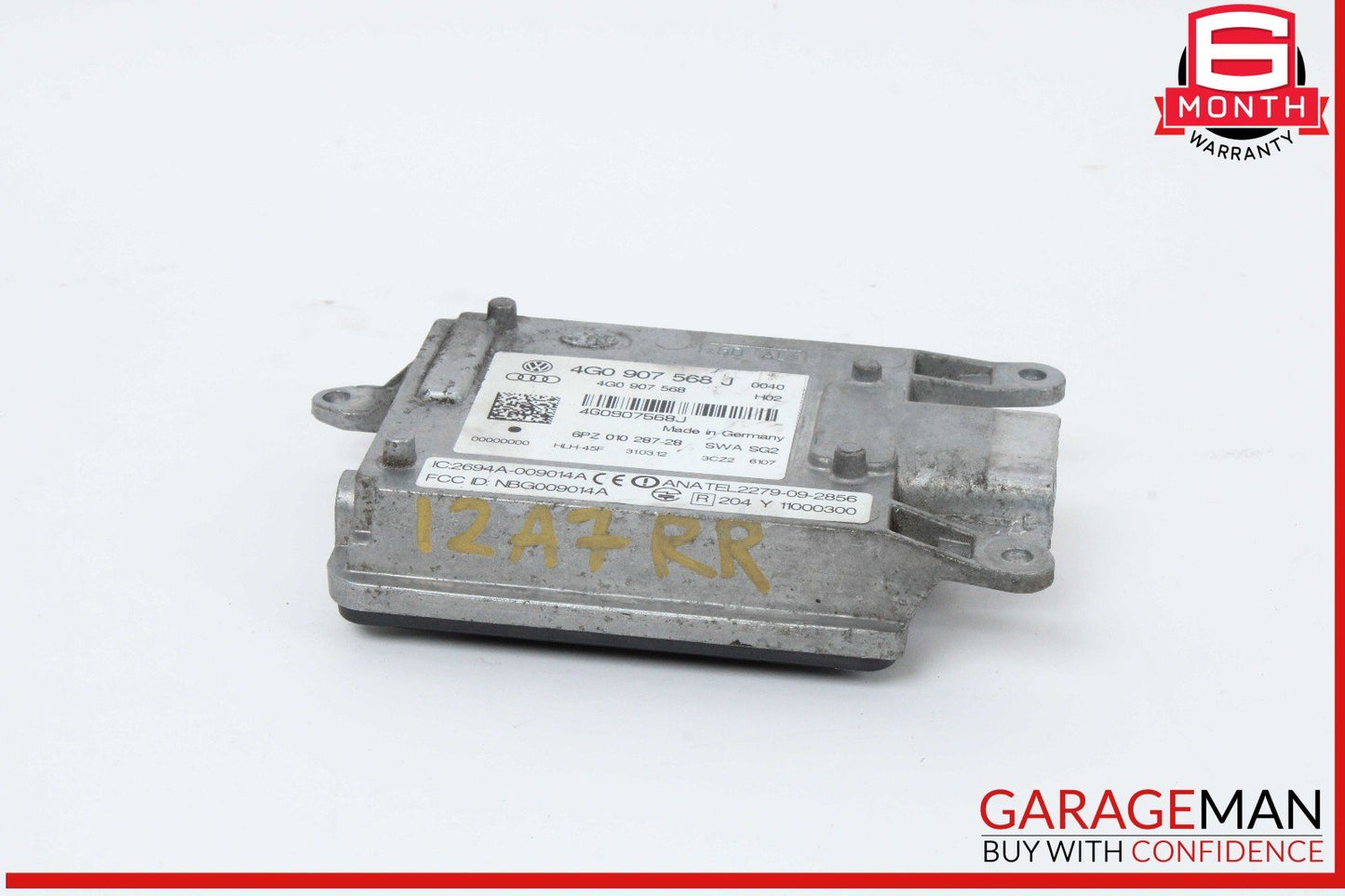 12-18 Audi A7 Rear Right Lane Assist Blind Spot Radar Sensor OEM