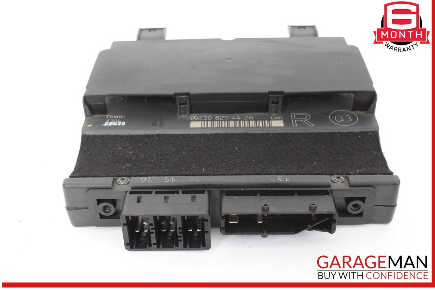 03-06 Mercedes R230 SL500 SL55 AMG Under Seat Control Module Right Side OEM