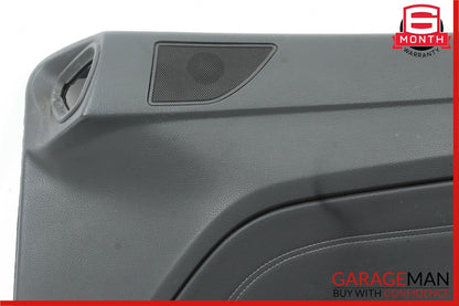 14-16 Mercedes W212 E400 Coupe Rear Right Interior Door Panel Leather Black OEM