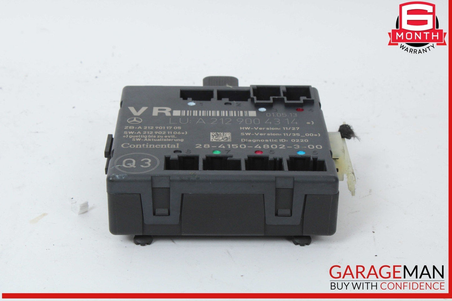 08-18 Mercedes W212 E350 CLS550 Front Right Side Door Control Module OEM