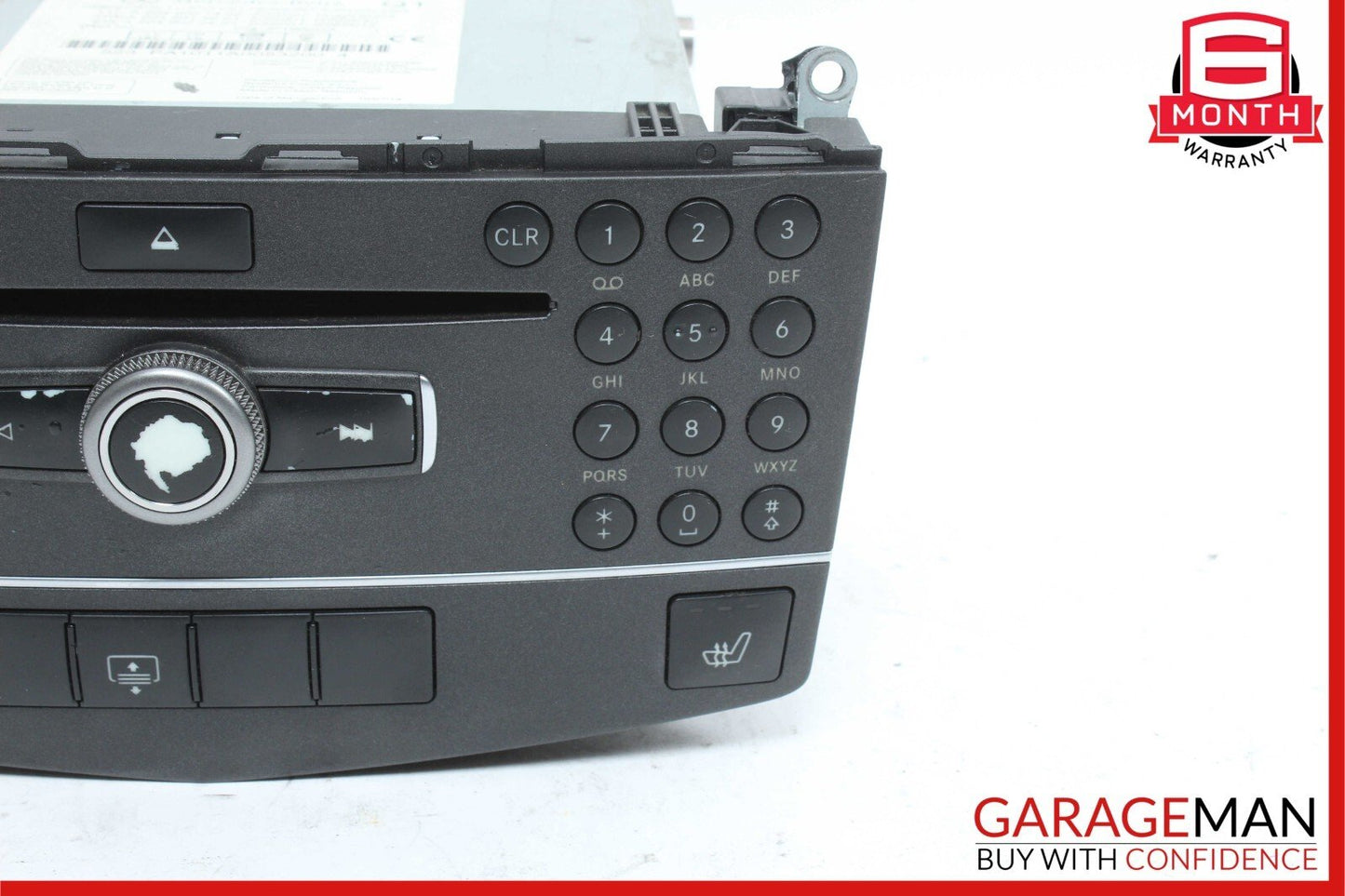 08-11 Mercedes W204 C300 C250 Head Unit Navigation Command Command CD Player OEM