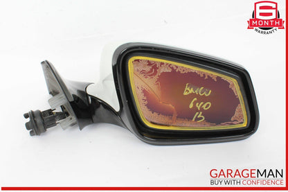 12-18 BMW 640i 650i Front Right Passenger Side Door Rear View Mirror White OEM
