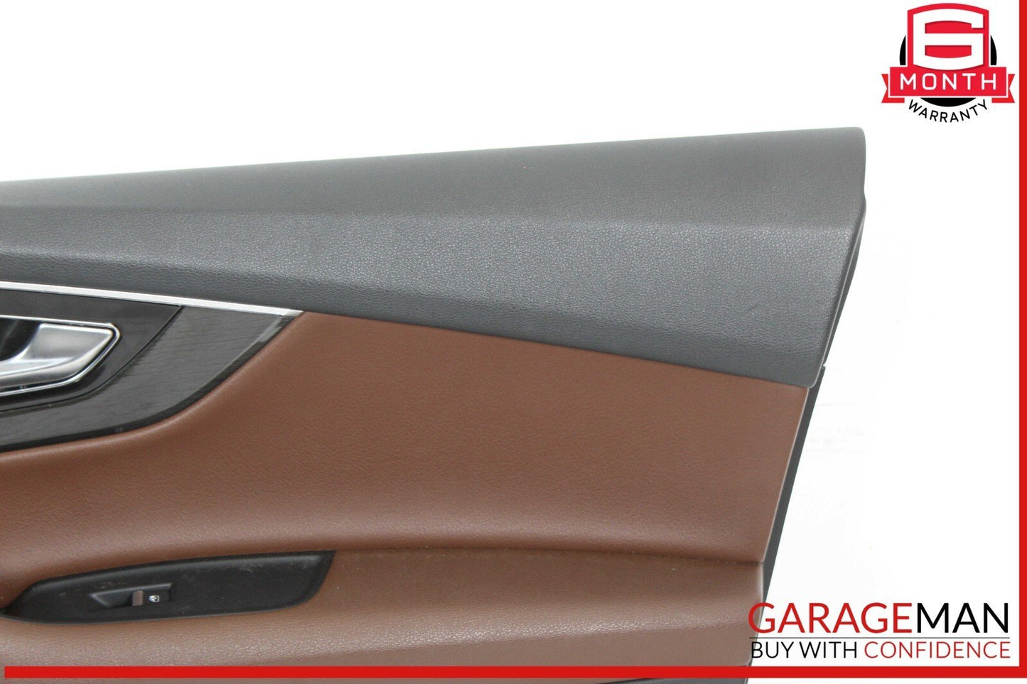 17-19 Audi Q7 Front Right Passenger Side Interior Door Panel Trim OEM