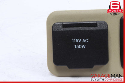 07-12 Mercedes X164 GL450 Rear Seat Fold Switch Socket Control Brown OEM