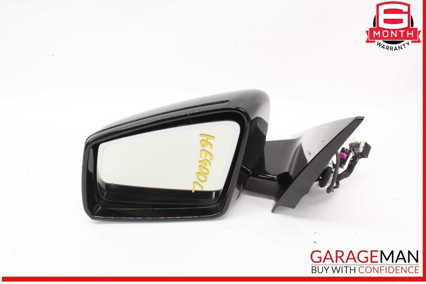 14-16 Mercedes W207 E400 Front Left Door Rear View Mirror w/ Blind Spot & Camera