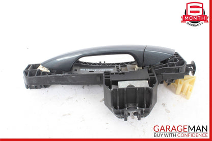 10-13 Mercedes W212 E350 E550 Rear Left Exterior Door Handle Tenorite Gray OEM