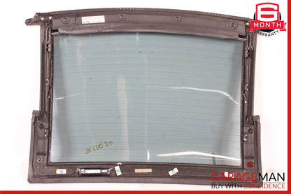 03-11 Mercedes R230 SL500 SL550 SL55 AMG Rear Back Windshield Window Glass Clear