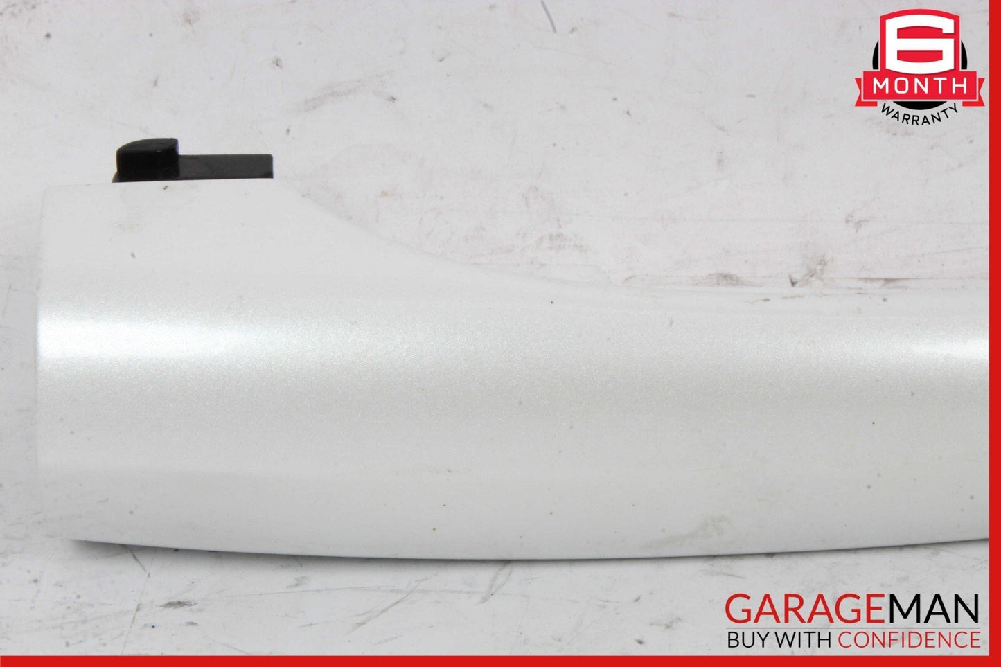 17-19 Alfa Romeo Giulia Rear Left Driver Side Exterior Door Handle White OEM