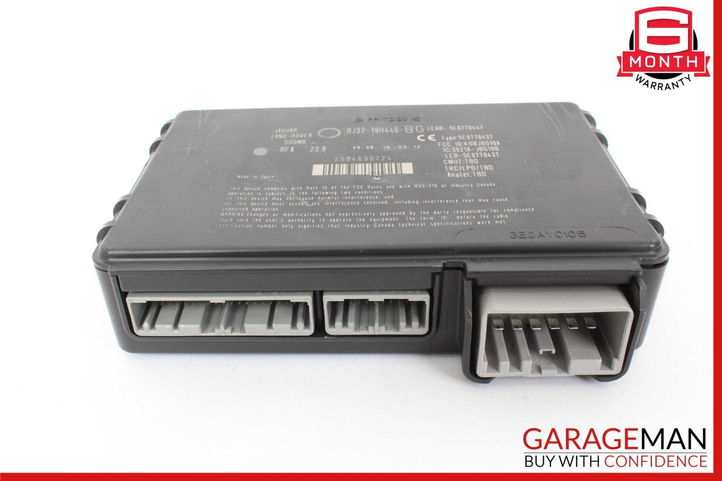 12-13 Range Rover Evoque Anti Theft Locking Control Module Unit BJ3219H440BG OEM