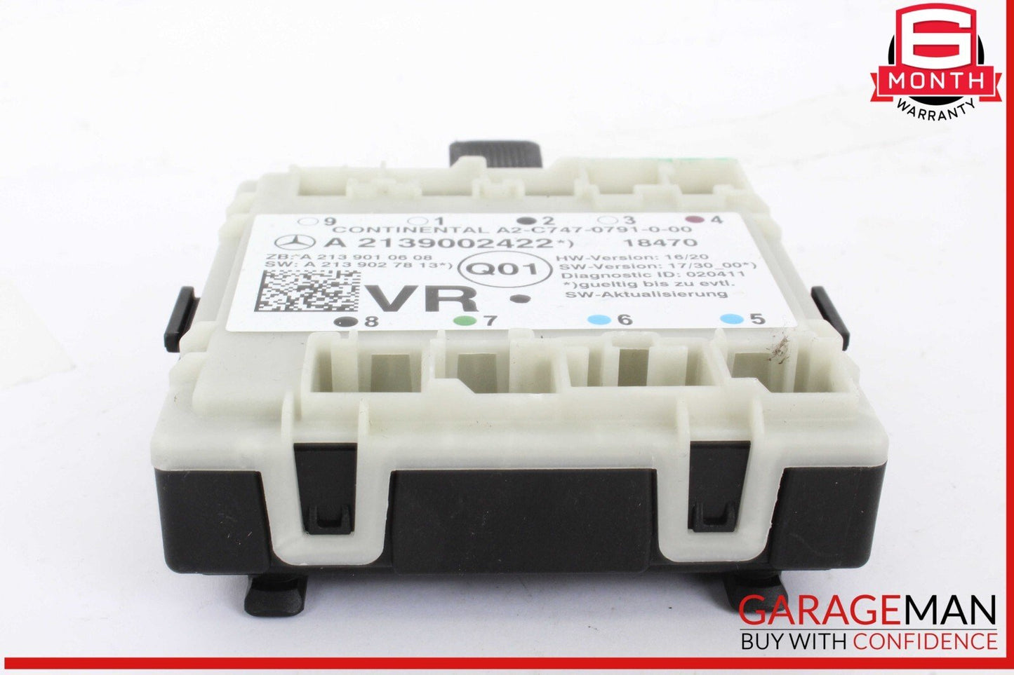 19-23 Mercedes W213 E300 Front Right Passenger Side Door Control Module Unit