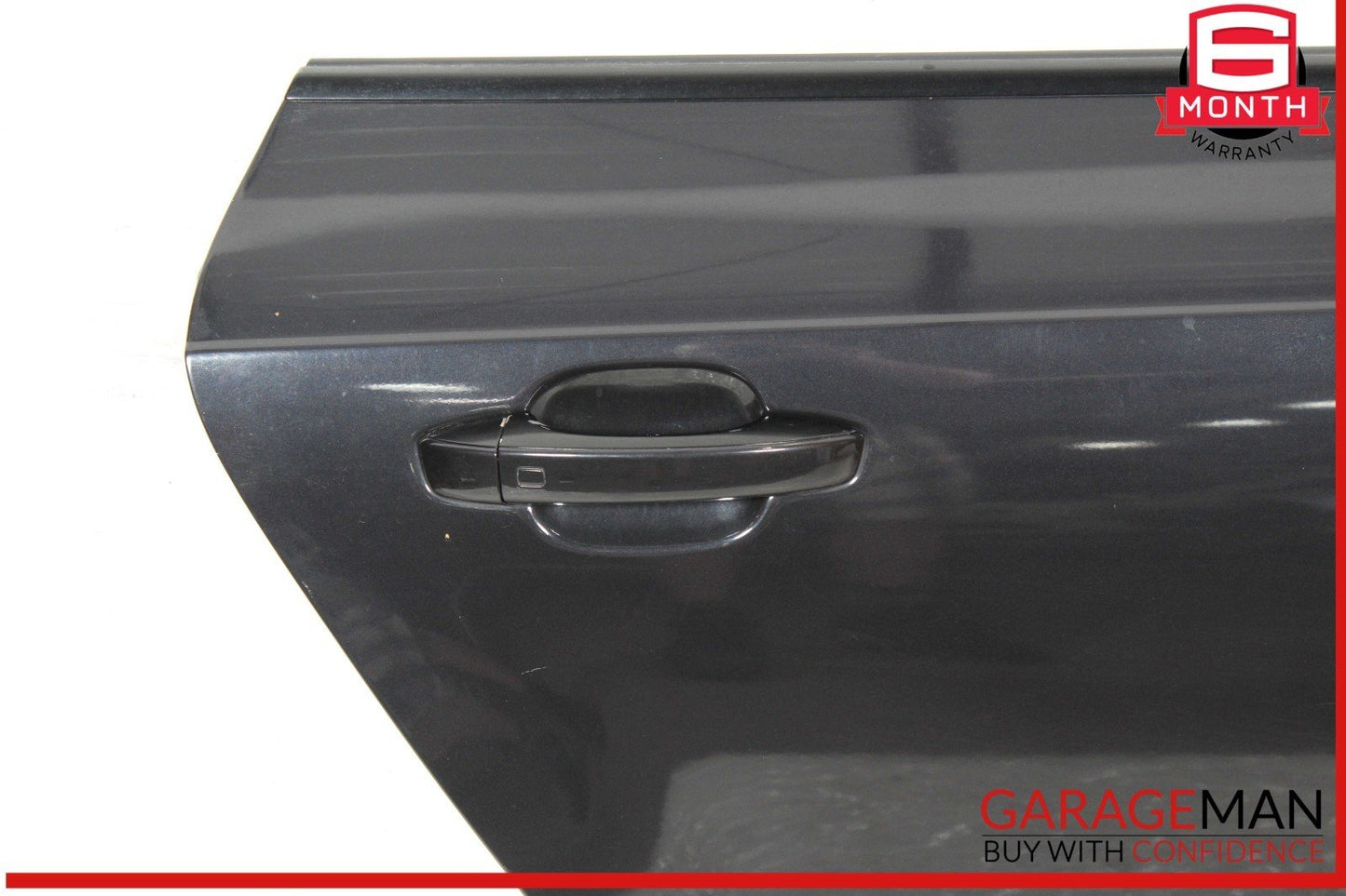 12-18 Audi A7 Rear Right Passenger Side Door Shell Panel Black OEM