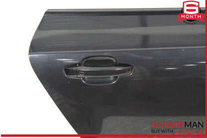 12-18 Audi A7 Rear Right Passenger Side Door Shell Panel Black OEM