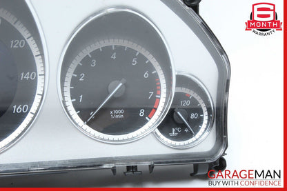 10-13 Mercedes W212 E350 4MATIC Speedometer Odometer Instrument Cluster OEM