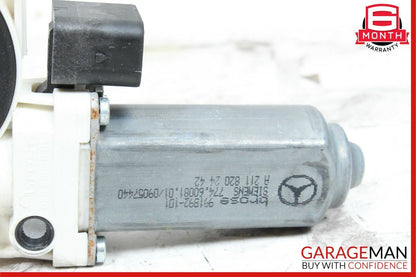 03-09 Mercedes W211 E350 E500 Rear Right Side Window Regulator Motor OEM